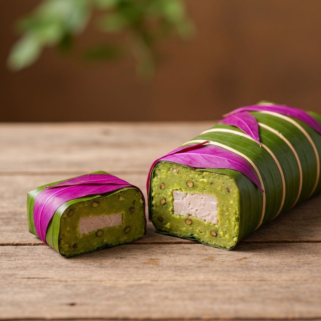 Bánh Tét Lá Cẩm Cần Thơ