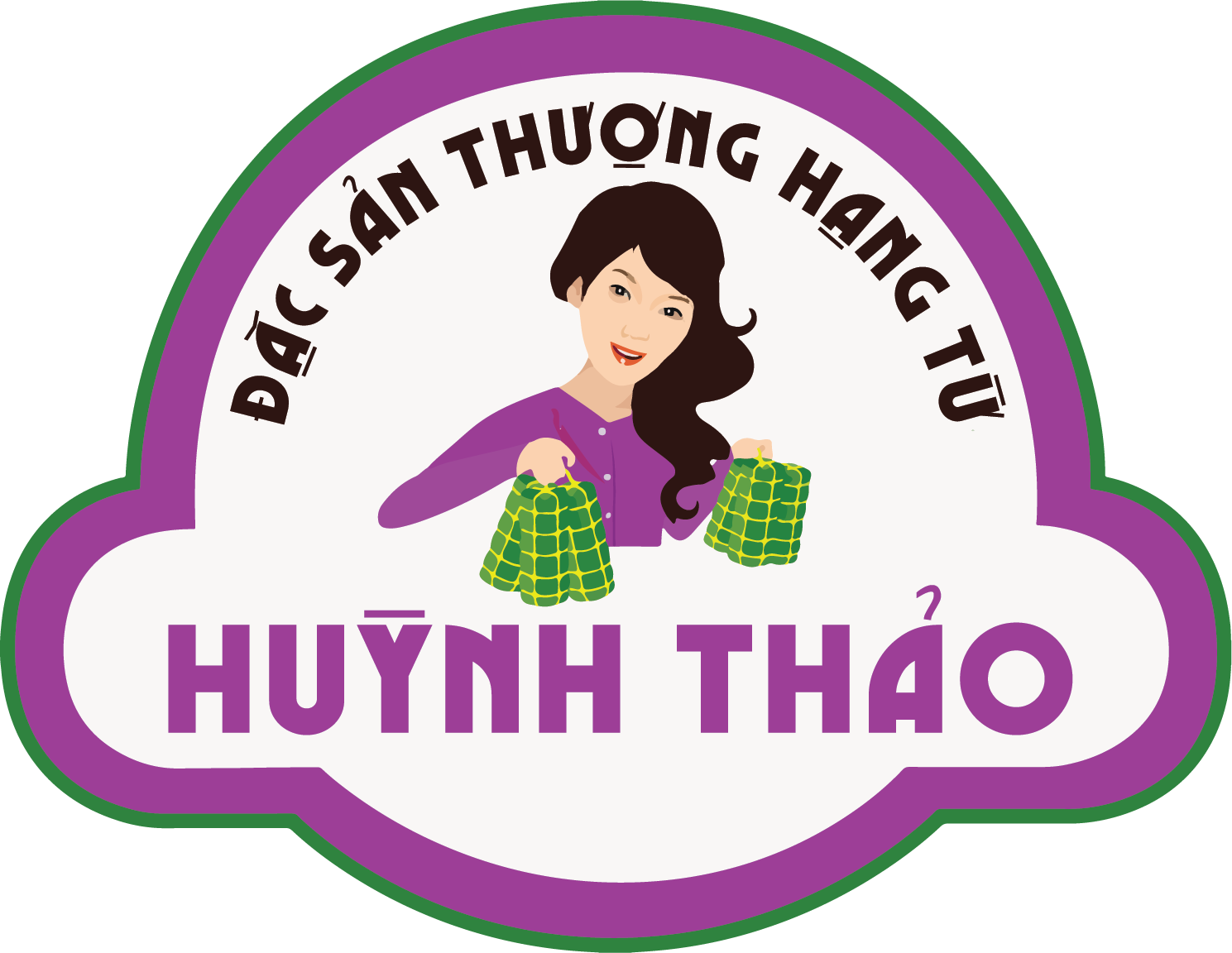 Bánh Tét Lá Cẩm Huỳnh Thảo - Đặc Sản Thượng Hạng
